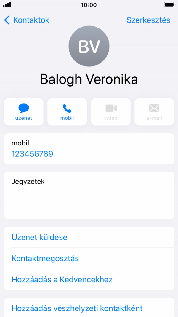 A befejezéshez, és ahhoz, hogy visszatérhess a főképernyőhöz, nyomd meg a főgombot.