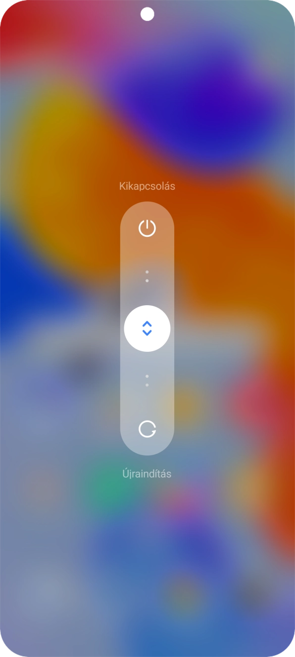 Érintsd meg a kört, és húzd felfelé. Érintsd meg a kört, és húzd felfelé.
