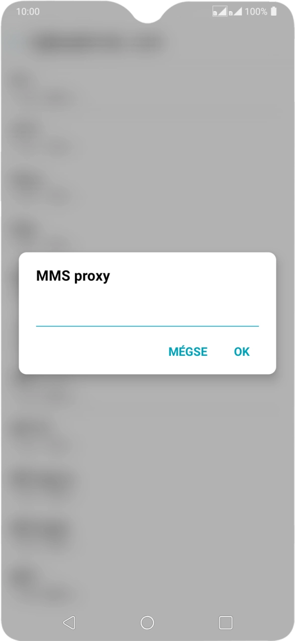Írd be azt, hogy 80.244.097.002, és válaszd az OK lehetőséget.