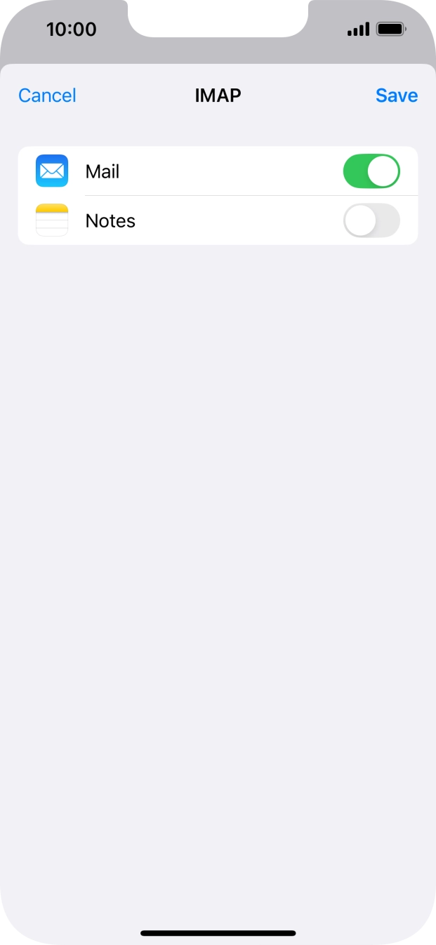 Press Save. Your email account has now been set up. To select more settings for incoming and outgoing server, proceed with the following steps.