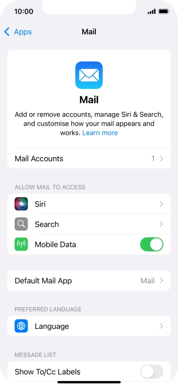 Set up your Apple iPhone 12 iOS 18 for Telstra Mail - Telstra