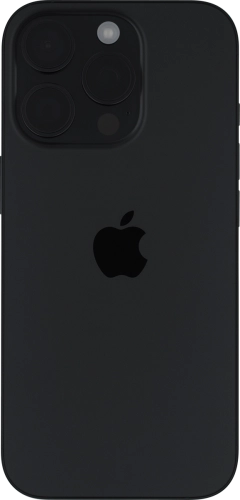 Image 3: Apple iPhone 16 Pro in Black Back