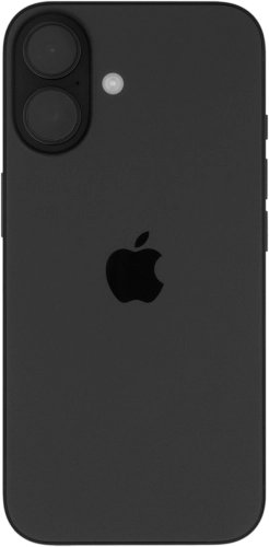 Image 3: Apple iPhone 16 in Black Back