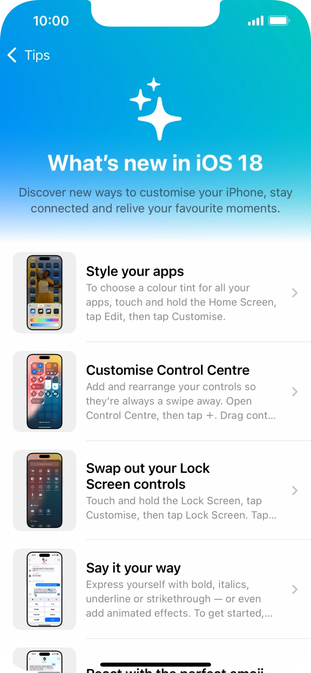 Slide your finger upwards starting from the bottom of the screen to return to the home screen. Slide your finger upwards starting from the bottom of the screen to return to the home screen.