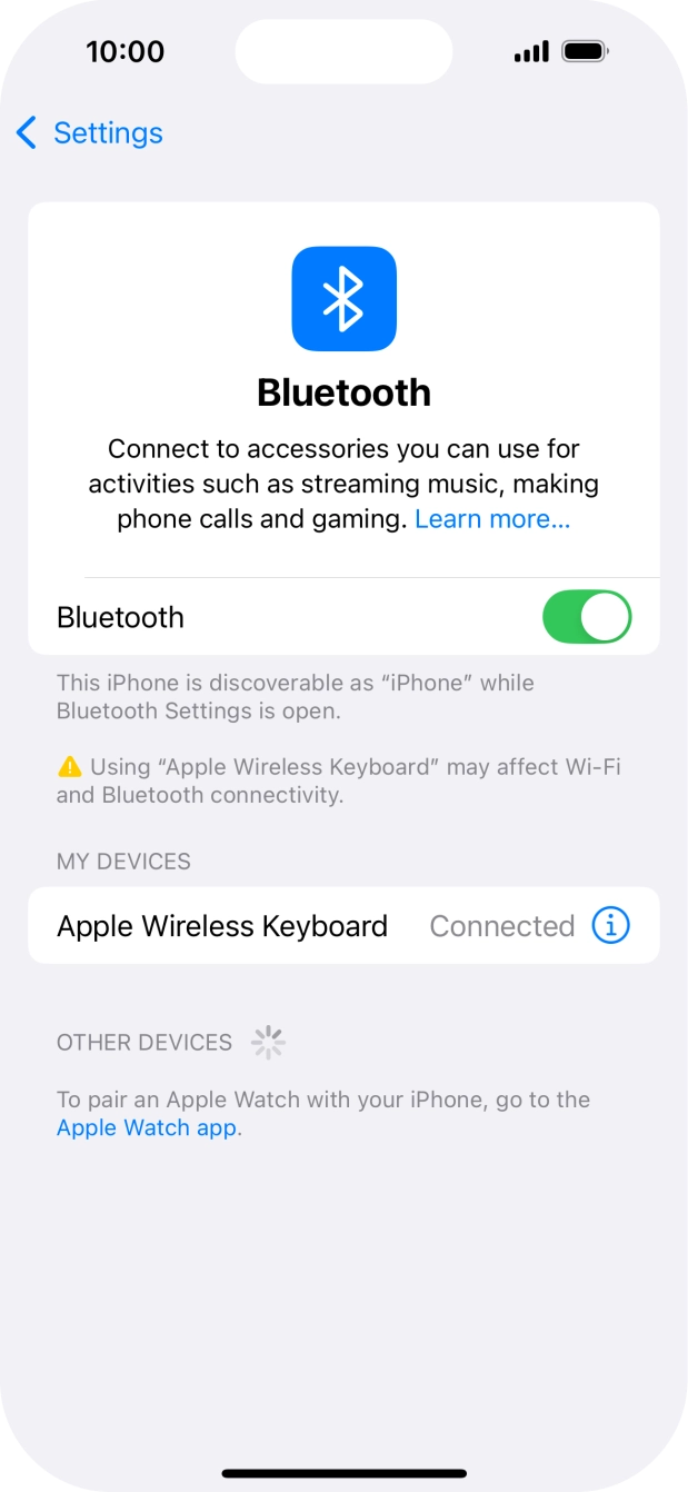 Slide your finger upwards starting from the bottom of the screen to return to the home screen.