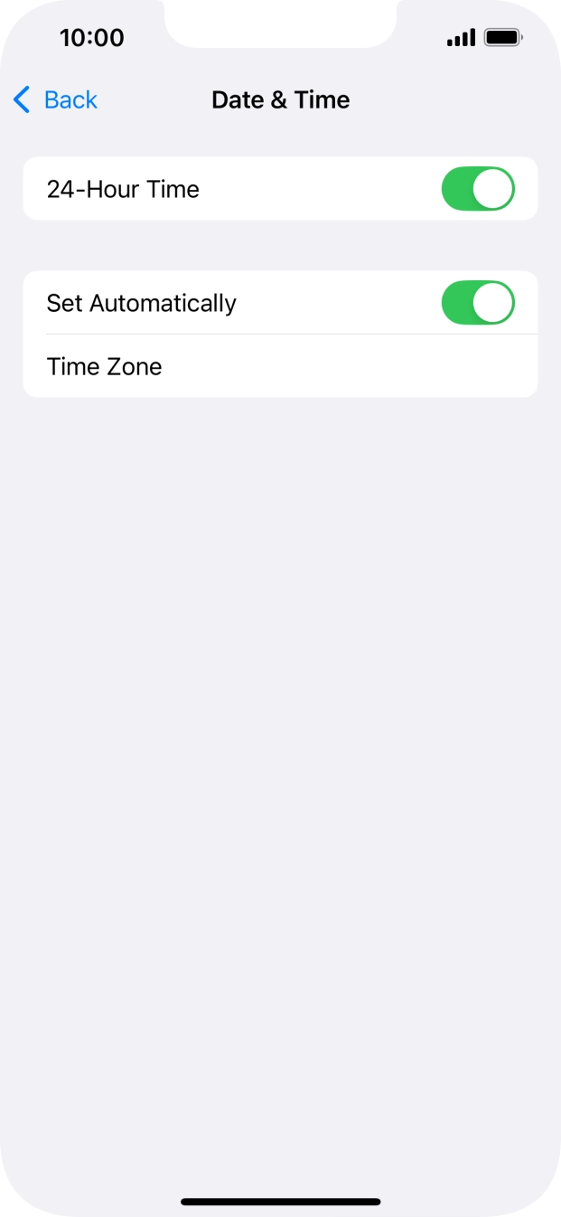 Slide your finger upwards starting from the bottom of the screen to return to the home screen.