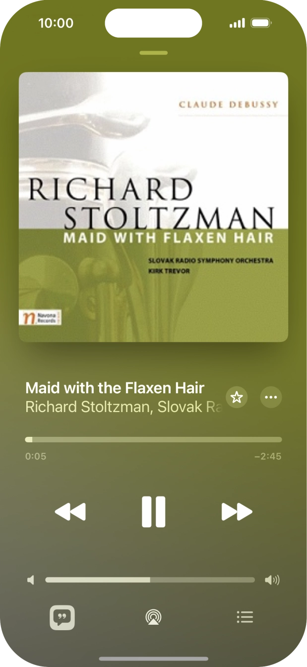 Press arrow right to go to the next audio file.
