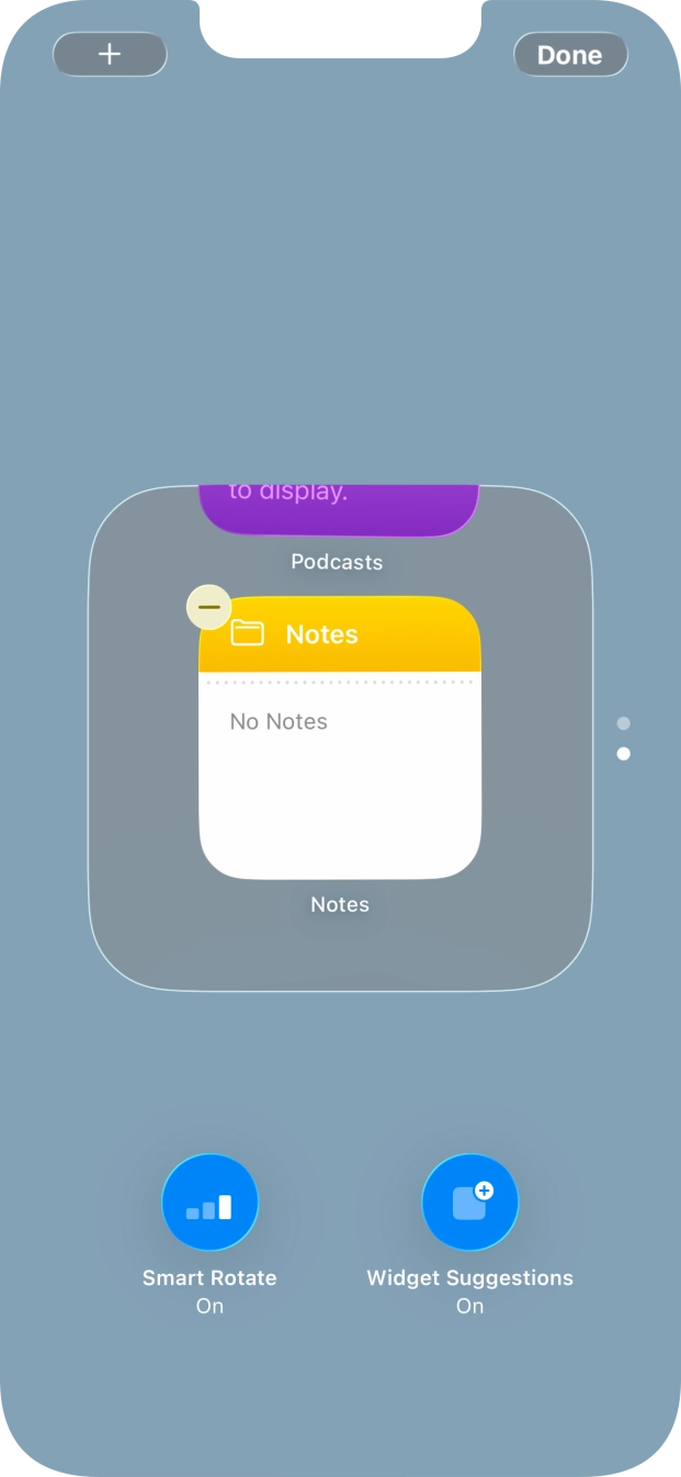 Press Smart Rotate to turn the function on or off.