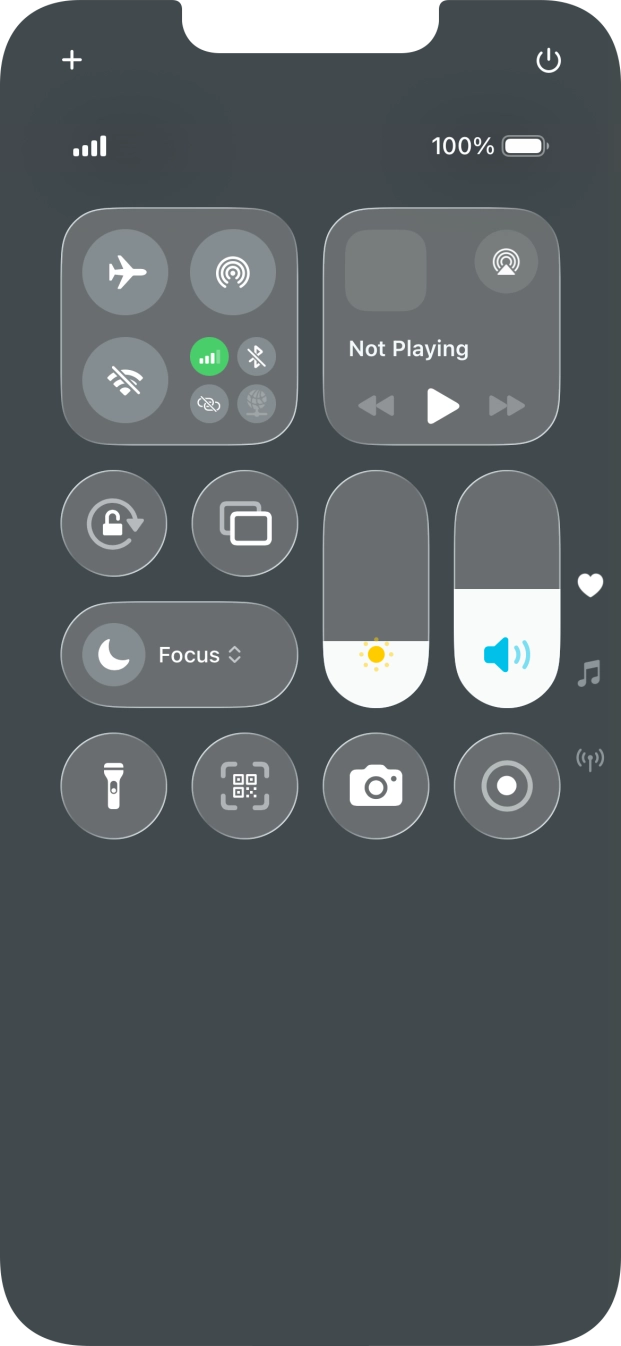 Press the screen recording icon to start the recording.