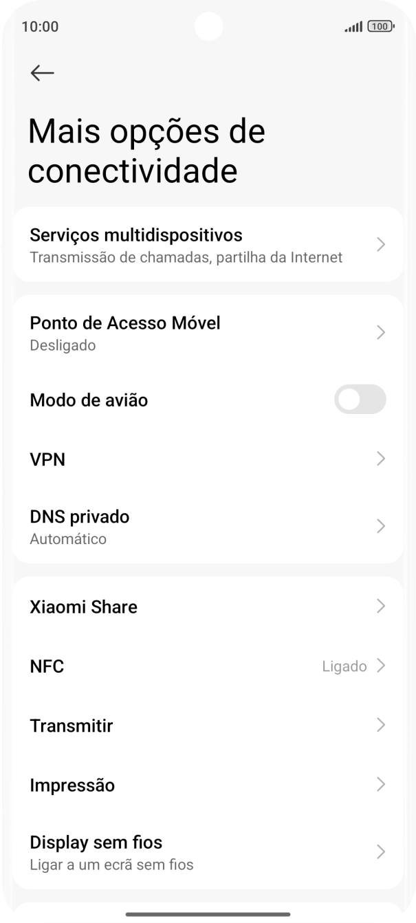 Prima Ponto de Acesso Móvel.