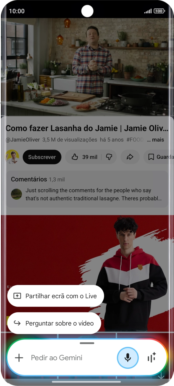 Prima Perguntar sobre o vídeo.