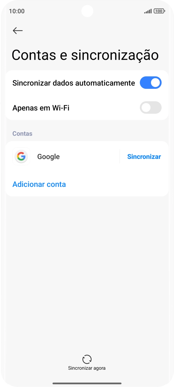 Para voltar ao ecrã inicial, deslize o dedo de baixo para cima a partir da base do ecrã.