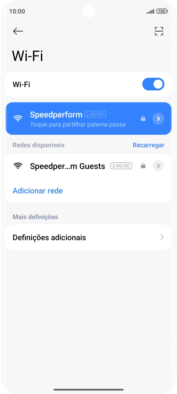 Para voltar ao ecrã inicial, deslize o dedo de baixo para cima a partir da base do ecrã.