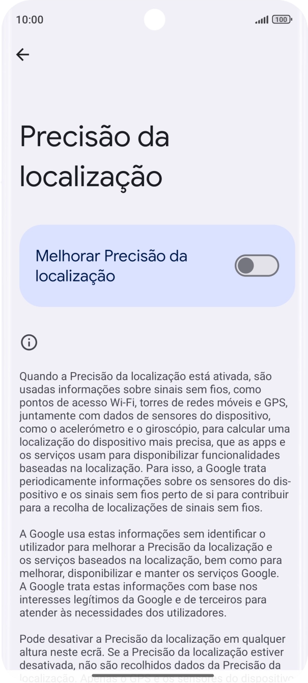 Se premir o indicador junto a 