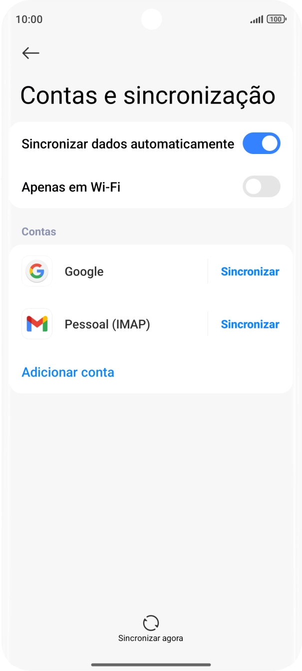 Para voltar ao ecrã inicial, deslize o dedo de baixo para cima a partir da base do ecrã.