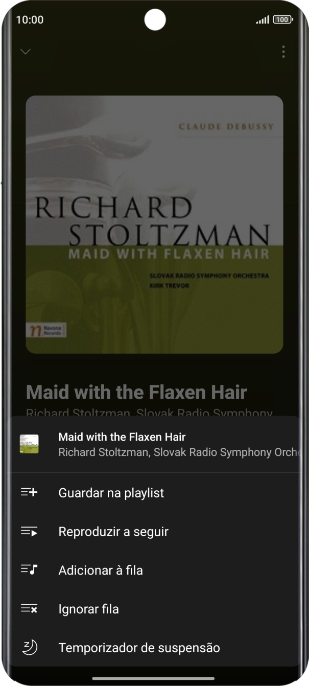 Prima o ícone para adicionar.