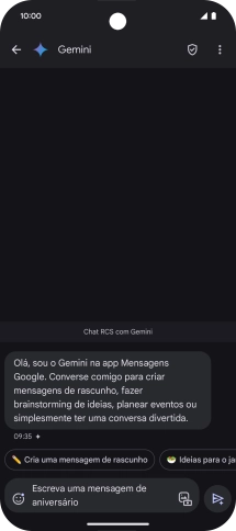 Escreva ou diga com as suas palavras qual o assunto que pretende usar.