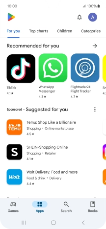 Press Search.