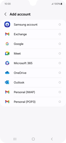 Press Google.