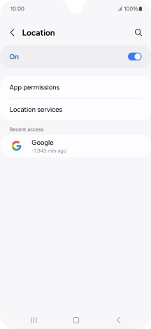 Press App permissions.