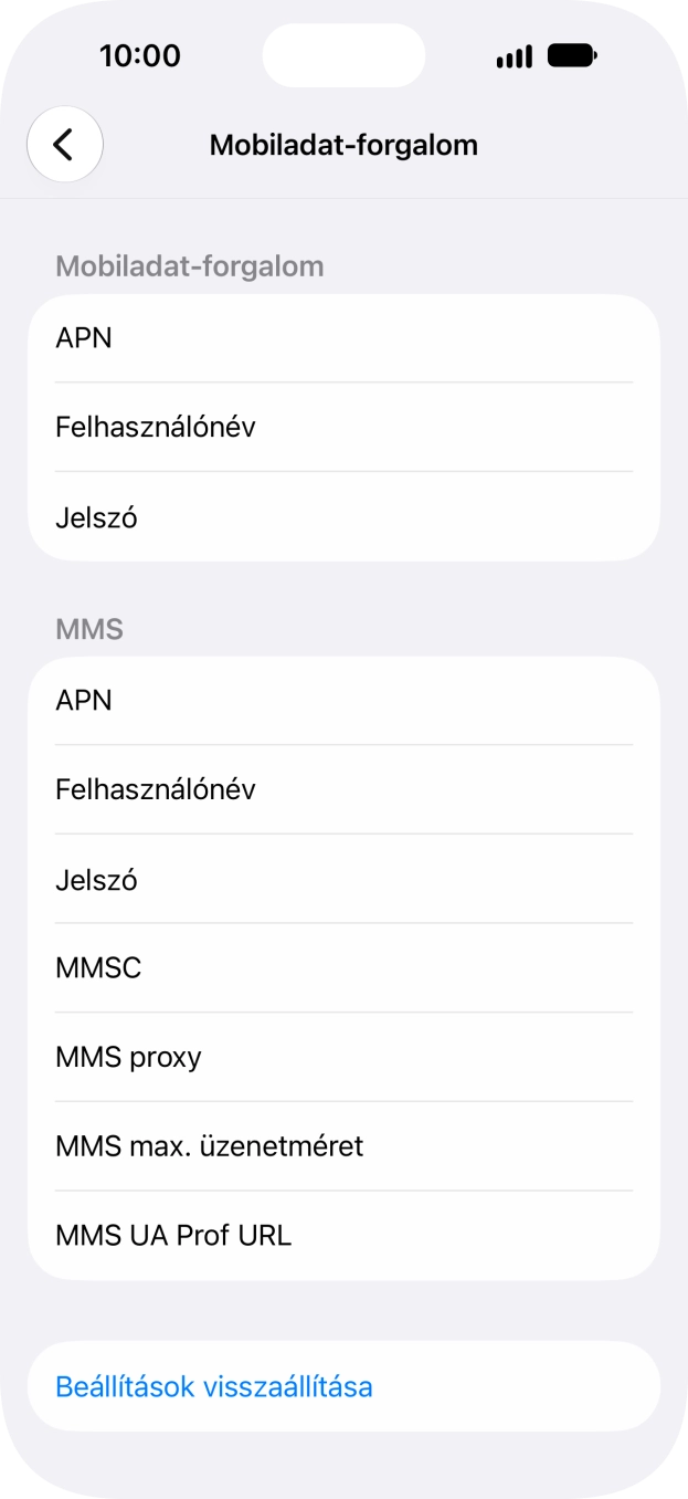 Válaszd az APN lehetőséget. Amennyiben előfizetésed van, írd be azt, hogy internet. Válaszd az APN lehetőséget. Amennyiben előfizetésed van, írd be azt, hogy internet.