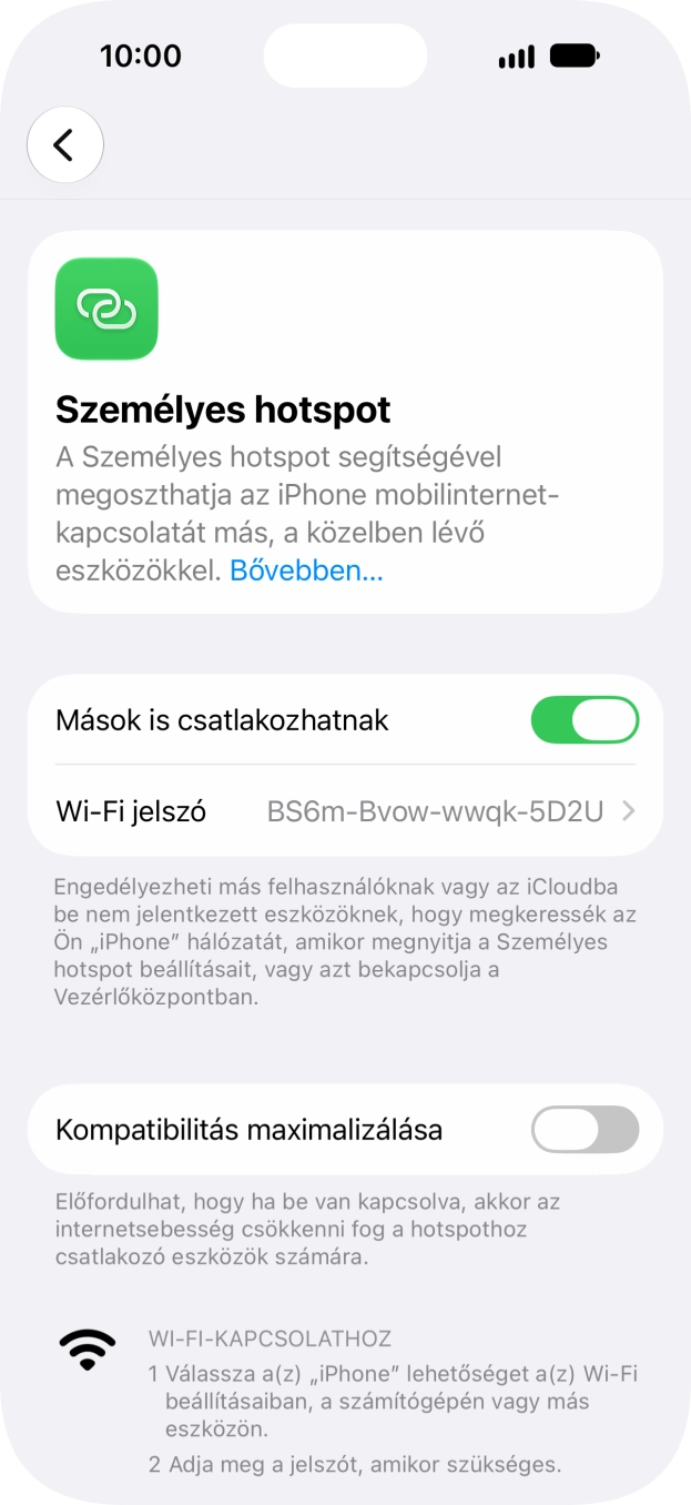 Húzd az ujjad felfelé a kijelző aljáról, hogy visszatérj a kezdőképernyőhöz. Húzd az ujjad felfelé a kijelző aljáról, hogy visszatérj a kezdőképernyőhöz.