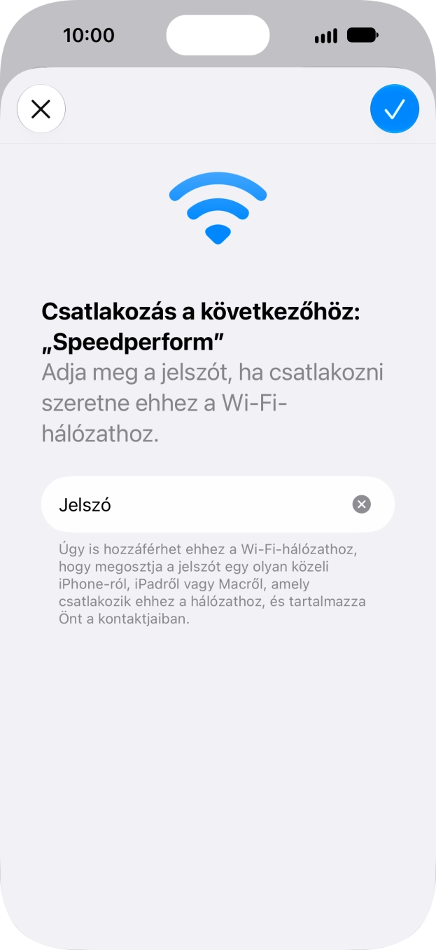 Kattints a jóváhagyás ikonra. Kattints a jóváhagyás ikonra.