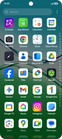 Press Gemini. If prompted, follow the instructions on the screen to turn on the function.