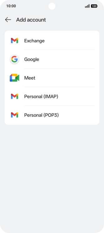 Press Google. Press Google.