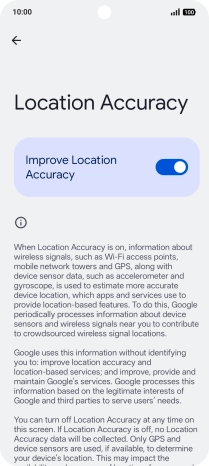If you press the indicator next to 