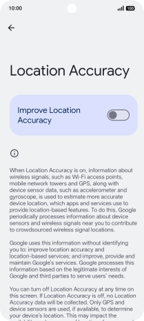 If you press the indicator next to 