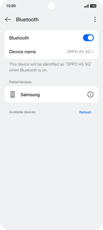 Slide your finger upwards starting from the bottom of the screen to return to the home screen.