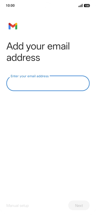 Press the field below 