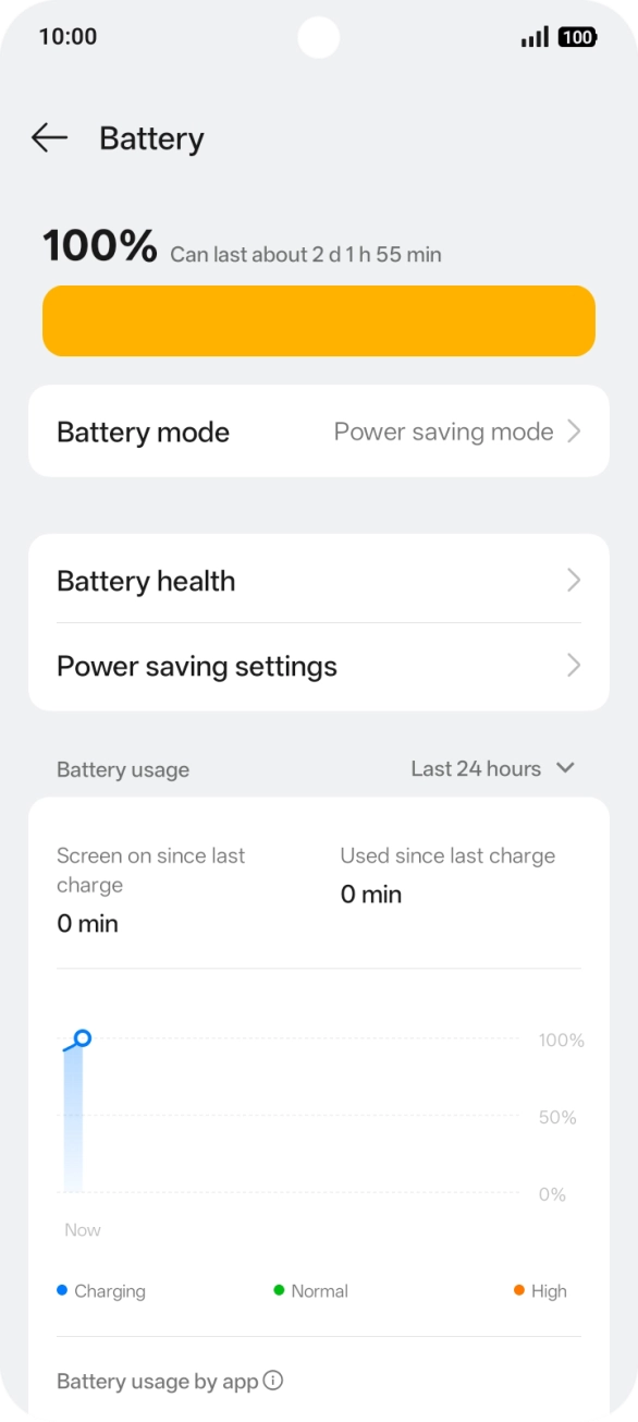 Slide your finger upwards starting from the bottom of the screen to return to the home screen.
