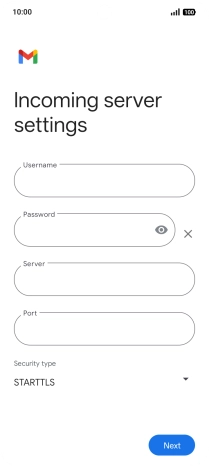 Press the field below 