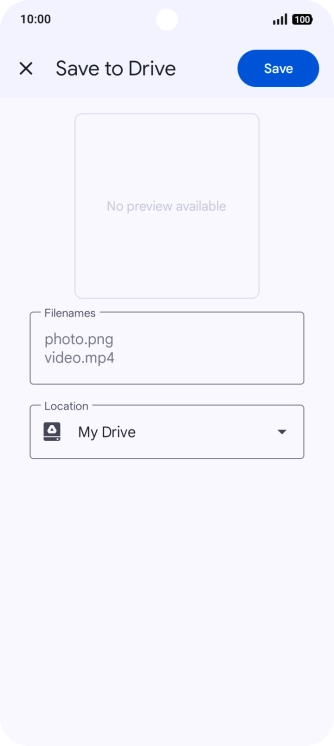 Press the field below Press the field below
