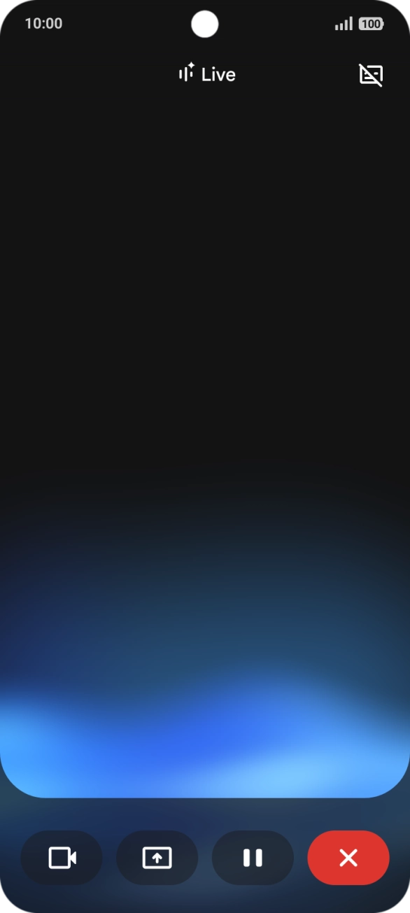 Talk to Gemini about the required topic.