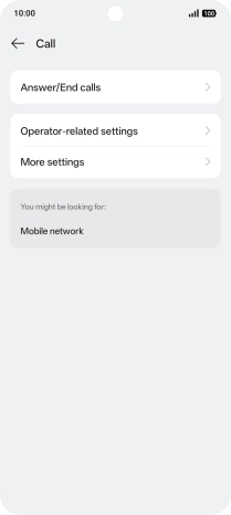 Press Operator-related settings.