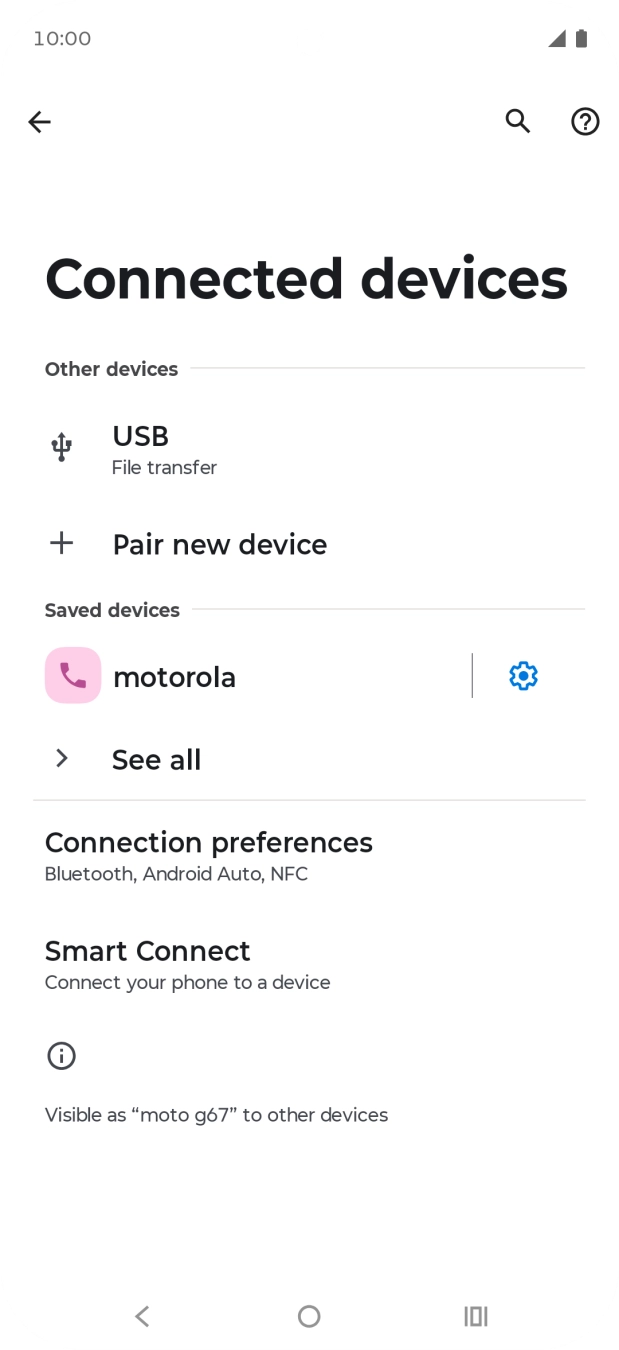 Press the Home key to return to the home screen. Press the Home key to return to the home screen.