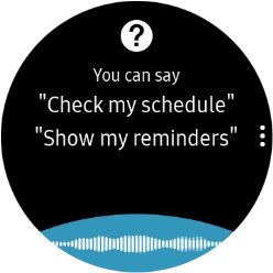 Press the menu icon.