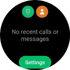 Press the keypad icon and key in the required number.