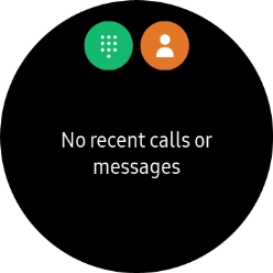 Press the keypad icon and key in the required number.
