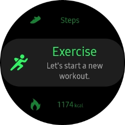 Press the activity icon.