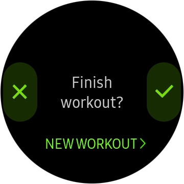 Press the confirm icon.