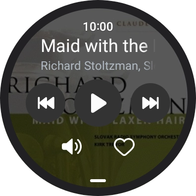 Press the play icon.