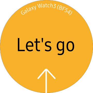 Slide your finger upwards on the screen.