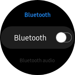 Press Bluetooth to turn on the function.