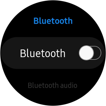 Press Bluetooth to turn on the function.
