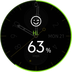 When the battery percentage is displayed, the battery is charging.
