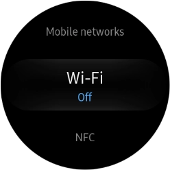 Press Wi-Fi.